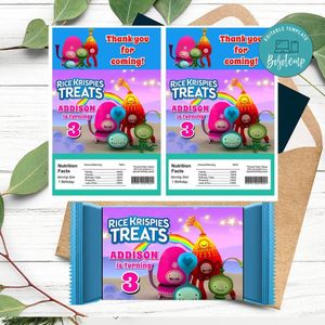Buddi Rice Krispies Treats Template Printable Instant Download