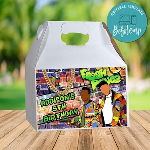 Fresh Prince Gable Box Digital File Printable Instant Download
