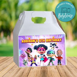 Starbeam Gable Box Digital File Printable Instant Download