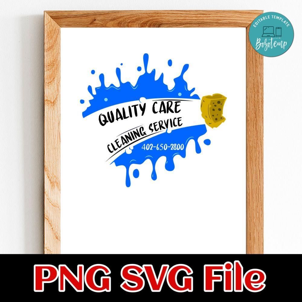 Cleaning Services Customer request PNG file template