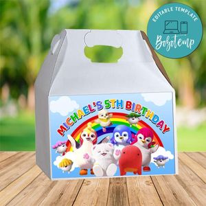 Badanamu Gable Box Digital File Printable Instant Download