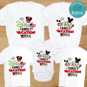 Disney Family Vacation Trip Customer request PNG file template