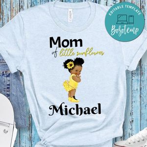 Mom of little sunflower Custom Name PNG file template