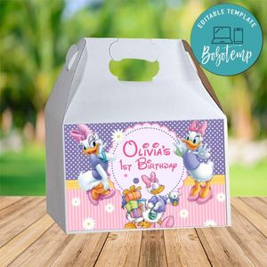 Daisy Duck Gable Box Digital File Printable Instant Download