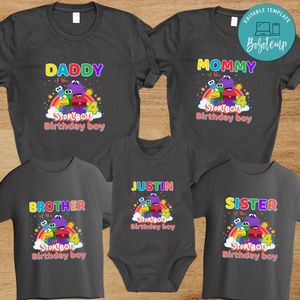 Storybots Birthday Family Trip Vacation PNG file template