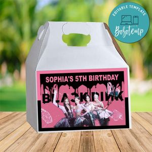 Blackpink Gable Box Digital File Printable Instant Download