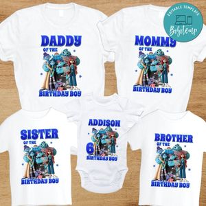 Teenage Kraken Family Birthday T-Shirt