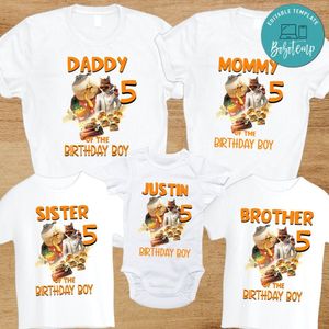 The Bad Guy Family Birthday Party PNG file template