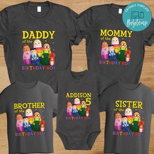 Higglytown heroes Family Birthday PNG file template