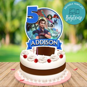 Koshchey: The True Story Cake Topper Template Printable Instant Download