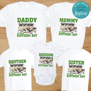 Shaun the Sheep Family Birthday Party T-Shirt