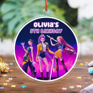 Kpop Demon Hunter Acrylic Ornament Birthday Gift