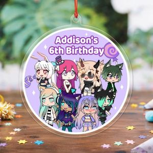 Gacha Life Acrylic Ornament Birthday Gift