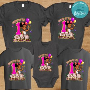 Gracie's Corner custom Photo Family Birthday Party T-Shirt