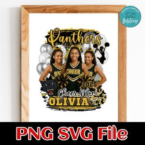 Cheer Mom Customer request PNG file template