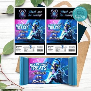 Blue beetle Rice Krispies Treats Template Printable Instant Download