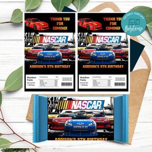 Nascar Rice Krispies Treats Template Printable Instant Download
