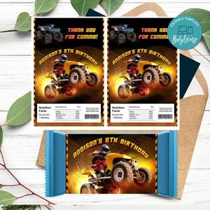 ATV Rice Krispies Treats Template Printable Instant Download