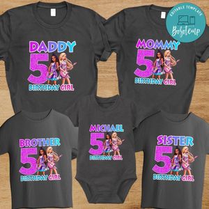 Barbie Big City Dream Birthday Family Trip Vacation T-Shirt