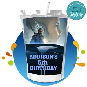 The Creator Capri Sun Birthday Labels Digital File Printable Instant Download