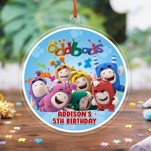 Oddbods Acrylic Ornament Birthday Gift