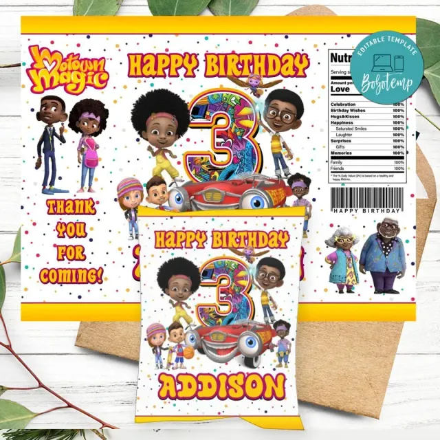 Motown Party Invitation Template
