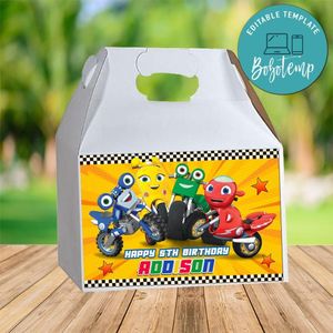 Ricky Zoom Gable Box Digital File Printable Instant Download