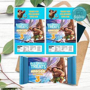 Maui Rice Krispies Treats Printable Instant Download