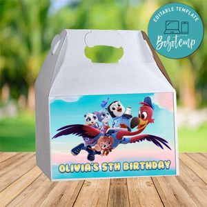 Tots Gable Box Digital File Printable Instant Download