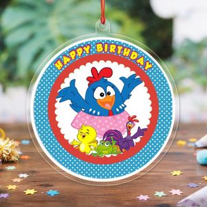 Gallina Pintadita Acrylic Ornament Birthday Gift