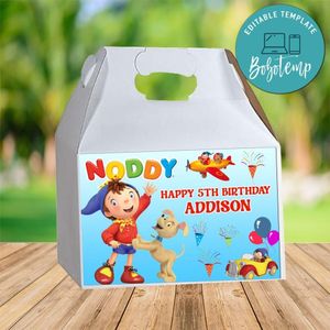 Noddy Gable Box Digital File Printable Instant Download