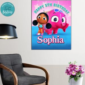 Deepa & Anoop Birthday Poster Digital File Printable Instant Download