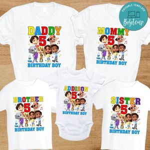 Tunies Family Birthday PNG file template