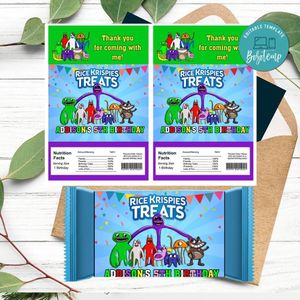 Garten of banban Rice Krispies Treats Template Printable Instant Download