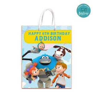 Arpo Gift Bag Label Template Printable Instant Download