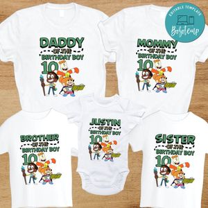 Craig of the creek Birthday Family Trip Vacation PNG file template