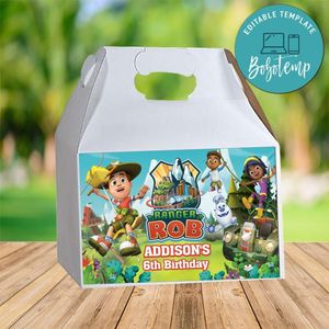 C Gable Box Digital File Printable Instant Download