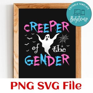 Creeper of the gender PNG file template
