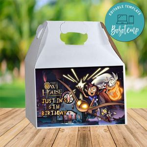 The Owl House Gable Box Digital File Printable Instant Download