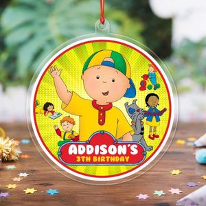 Caillou Acrylic Ornament Birthday Gift