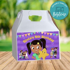 Nina's World Gable Box Digital File Printable Instant Download