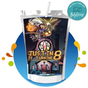 The Owl House Capri Sun Birthday Labels Digital File Printable Instant Download