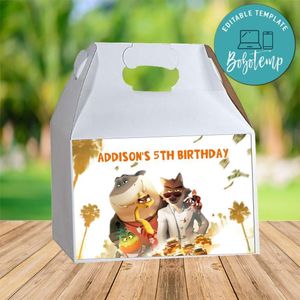 The Bad Guys Gable Box Digital File Printable Instant Download