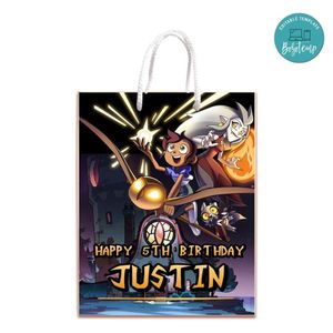 The Owl House Gift Bag Label Template Printable Instant Download