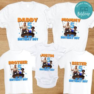 Sea Beast Family Birthday Vacation T-Shirt