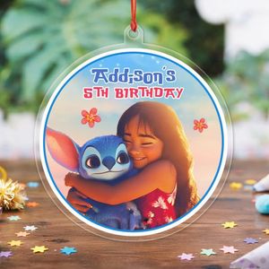 Lilo And Stitch 2025 Acrylic Ornament Birthday Gift
