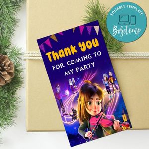 My Freaky Family Thank You Tag Customizable Template To Print At Home Instant Download