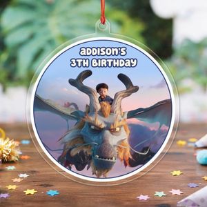 Dragonkeeper Acrylic Ornament Birthday Gift