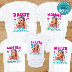 Nastya Family Birthday PNG file template