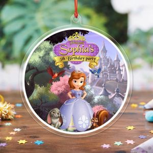 Princess Sofia Acrylic Ornament Birthday Gift